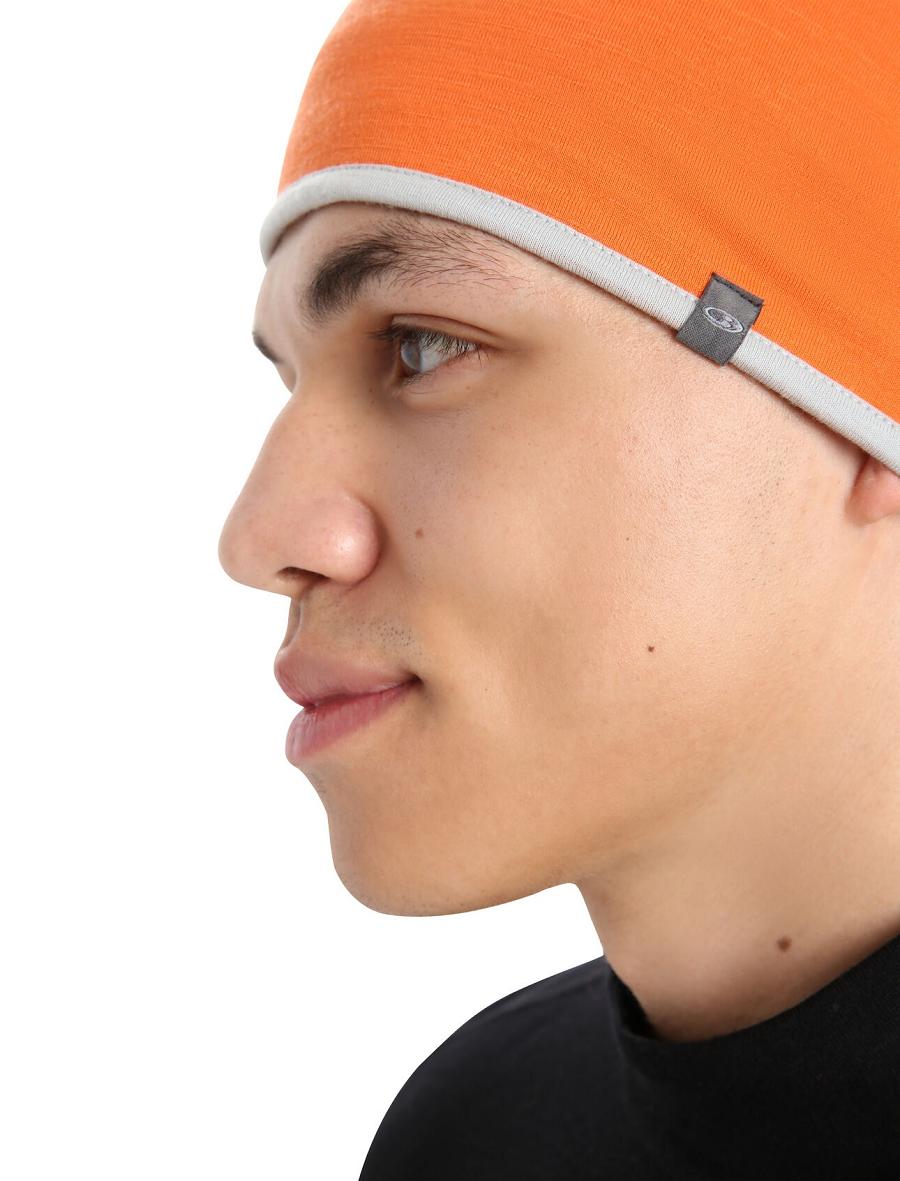 Flash / Ether Icebreaker Unisex Merino Pocket Beanie Men's Hats | AU 1102YXFU